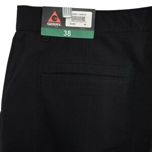 NEW Gerry Men's 38 Performance Shorts Black Lightweight Golf Hiking Outdoor NWT